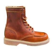 Botas De Trabajo, Botas Sam. Cocido Welt, Rudas Y Resistente, Botas Goodyear Welt, Botas Resistentes, Botas para campo, Botas para trabajo Pesado, Botas Duraderas - Naranja - Ver 5