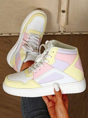 Versatile Fashionable Durable Comfortable High-Top Breathable Platform Casual Couple Sneakers