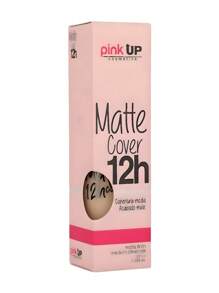 Matte Cover 12h Pink Up Maquillaje Líquido de Cobertura Media y Acabado Mate Control de Brillo Larga Duración 30 ml - 400 True Beige - Ver 2