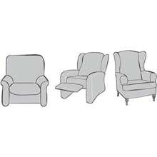 Ecommerc3 Armchair Cover Size 1 Seater Perfect Fit - Armchair Cover Various Colors For Any Combination - Armchair Cover 100% Made In Spain - 米色 - 查看 4
