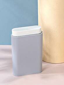 1pc Portable Mini Compartment Sealing Box 6Grids 7 Days A Week Pill Storage Box, Box For Medicine Packing,Vitamin, Container For Outdoor Travel Business Trips To Pack Pills Personal Medicine Storage, Box For Fish Oil Vitamins - Grey - View 4