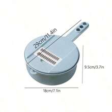 1PC/12 In 1 Multifunctional Vegetable Chopper, Carrot And Potato Manual Shredder/Slicer, Radish Grater, Kitchen Tools, No Need To Practice Knife Skills, Easily Get The Vegetables Cut, Save Time And Effort, Cut And Wash In One, Vegetable Cutter Suitable For Home/Hotel/Commercial Use