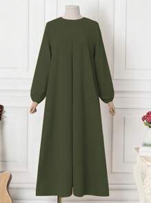 1 pezzo Hijab elegante e casual da donna, tessuto traspirante e delicato sulla pelle, adatto per tutto l'anno - Multicolore - Visualizzare 3