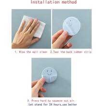 2/4pcs Power Plug Organizers Kitchen Plug Holder, Self-Adhesive Power Socket Hooks Wall Plug Wire Clips Power Cable Storage Bathroom Hooks - Multicolor - View 2
