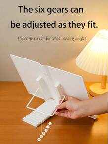 Stojak na książki dla dzieci Wielofunkcyjny stojak na książki do czytania Półka na książki Stojak na książki Odwróć zacisk do książek Książka przy stojaku na książki - Prostokątny - Zobacz 5