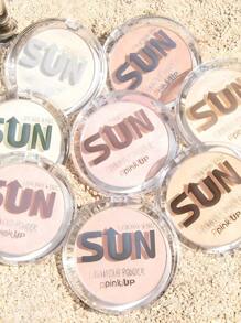Iluminador en Polvo SUN Pink Up Luminous Powder 10g Maquillaje Luminoso Brillo Natural y Radiante para Rostro y Cuerpo Resalta Pómulos y Clavículas Perfecto para Selfies Maquillaje de Día y Noche Alta Pigmentación y Larga Duración - 04 Brillance - Ver 4