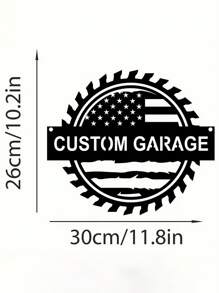 Uma Peça de Arte de Parede de Metal de Estilo Vintage de Ferro Forjado Personalizada Avô Oficina Garagem Sinal de Entrada de Homem Sinal de Reparador Decoração de Casa Perfeita para Dia dos Pais Personalizado Nome Arte de Parede de Metal do Estúdio Ornamental Fofa, Moderna, de Alta Qualidade, Contratada Personalizada, Única, Presentes Ideais para Ele Ela, Namorado, Namorada, Pai, Mãe, Família, Amigos para Aniversários, Dia dos Namorados, Dia das Mães, Aniversários, Dia da Criança, Dia dos Pais, Formatura, Casamentos, Inauguração de Casa, Casa, Jardim, Dia dos Namorados, Decoração do Dia dos Namorados