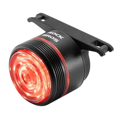 ROCKBROS Bike Tail Light Smart Brake Sensing Rear Bike Light Led Bike Lights,Type C USB Rechargeable,IPX6 Waterproof Bike Light For Night Riding
