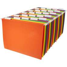 Hanging Organizer File Folder - Pack Of 25 - 什錦(字母) - 查看 1