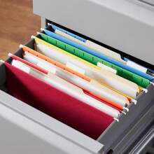 Hanging Organizer File Folder - Pack Of 25 - 什錦(字母) - 查看 8