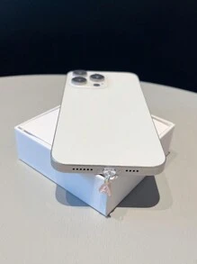 1 个电镀可爱心形防尘塞，粉色底座配金色饰边，适合字母 A-Z，适用于 C 型和闪电接口 - 彩色 - 查看 4