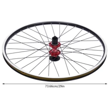 ZhdnBhnos ZhdnBhnos LINSIE 29 Inch Bicycle Mountain Bike Wheel Set, Aluminum Alloy Rim Disc Brake MTB Wheelset, Quick Release Front Back Wheels Bike Wheels 29 Inch Aluminum Alloy Rim Disc Brake MTB Wheel Mountain Bike Wheelset Kit The Best Gift/Present For Family&Friends Happy Christmas