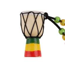 Mini Djembe Percuție pandantiv tobă de mână africană pentru cadou Bongo Cadou clasic, tobă, tobe, set de tobe