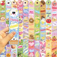 30pcs Cartoon Food & Fruit Series Bookmarks, Colorful Fun Bookmarks For Reading And Food Lovers - Reading And Labeling Paper Cards - 30pcs/pack - View 7