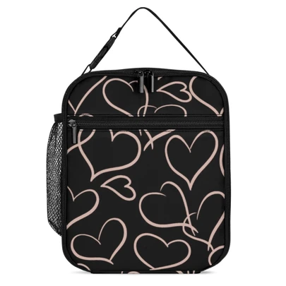 2024 New Upgraded Oxford Cloth Waterproof Portable Lunch Bag, Anti-Fouling Dual Zipper Design Sports Theme Oxford Cloth Lunch Tote, Insulated Double Layers, Portable Rectangular Washable Lunch BoxWomanLunch Box Bag For Women LadiesSchool Supplies Stuff Accessories Bag For School School Accessories School Stuff