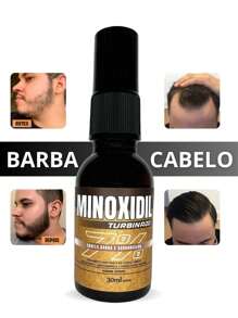 Produto Cresce Cabelo Barba e Sobrancelha Tonico Capilar 30ml