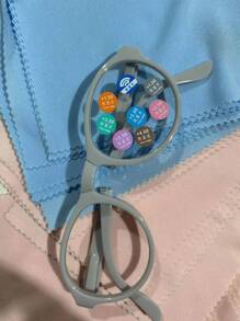 1 Nuevo espejo plegable portátil 2025 con patas de resorte, cómodo para hombres y mujeres, gafas de lectura con diseño de moda (hay varios colores según el grado) - Multicolor - Ver 9