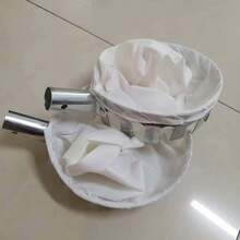 1 件水果采摘工具 - 樱桃采摘器头，水果采摘篮配件，花园五金工具，用于采摘苹果、柑橘、梨、桃子，银色 - 白色 - 查看 3