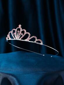 1pc Fashionable Rhinestone Hairpin For Women, Suitable For Bridesmaids, Wedding Party And Gifts - Multicolor - View 10