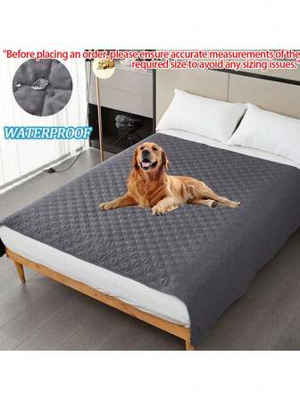 Vändbar vattentät husdjursbäddmatta, husdjursfilt, möbelskydd, lämplig för små, medelstora och stora katter, hundar, små djur, maxviktskapacitet 34 kg - Husdjurstillbehör - Katttillbehör - Husdjursbädd - Filt - Hundbädd - Hundtillbehör