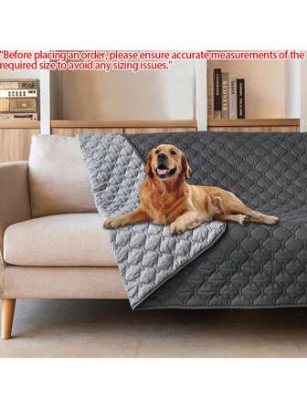 Colchoneta reversible impermeable para mascotas, manta para mascotas, cubierta protectora de muebles, adecuada para gatos, perros y animales pequeños, capacidad máxima de peso 34 kg - Suministros para mascotas - Suministros para gatos - Cama para mascotas - Manta - Cama para perros - Suministros para perros