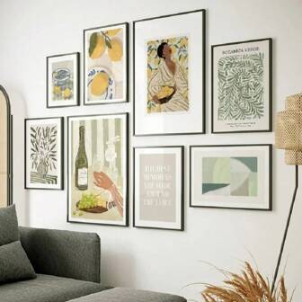 1PC Woman Refreshing Citrus Sardines Olive Branches Quote Wall Art Canvas Painting Posters And Prints Pictures For Living Room Decor Frameless Gifts Birthday Graduation