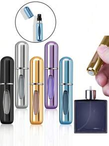 1/4/8 件 5 毫升便携式可再填充旅行配件迷你可再填充香水瓶喷雾香水泵空化妆品容器雾化器瓶适合旅行旅行必需品、海滩旅行收纳袋、暑假返校学校用品假日露营假日必需品女士香水男士香水 - 彩色 - 查看 2