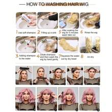 Men Mullet Wigs Brown Curly 70s 80s Retro Cosplay Costume Wig Rocker Disco Fancy Show Wigs Synthetic Wig With Bangs - Light Brown - Light Brown - View 9