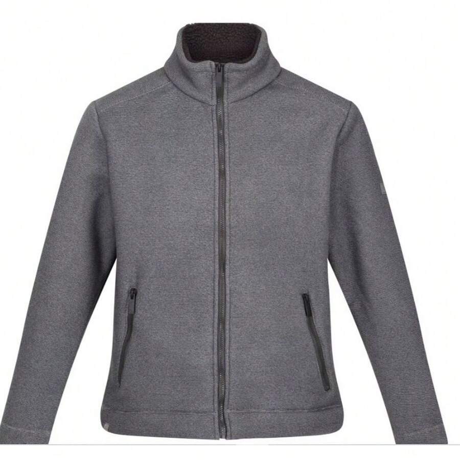Regatta Mens Garrian II Full Zip Fleece Jacket (Ash) - Grey - View 1
