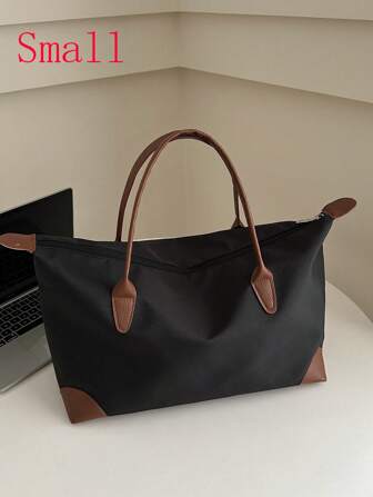 Minimalist Fashionable Creative Fitness Sports Business Trip New Large Capacity Luggage Tote Bag, Work Bag Women, Ideal For Everyday Elegance & Special Occasions, School Supplies, School Bag, School Handbag, School Tote Bag, School Bookbag, Back To School Bags, Waterproof, Lightweight, Portable, Foldable, Classic Casual, Business Casual, Suitable For Teen Girls Women College Students, White-Collar Workers, Perfect For Back To School, First Day Of School, Holiday, Tote Bags For Women, College Essentials