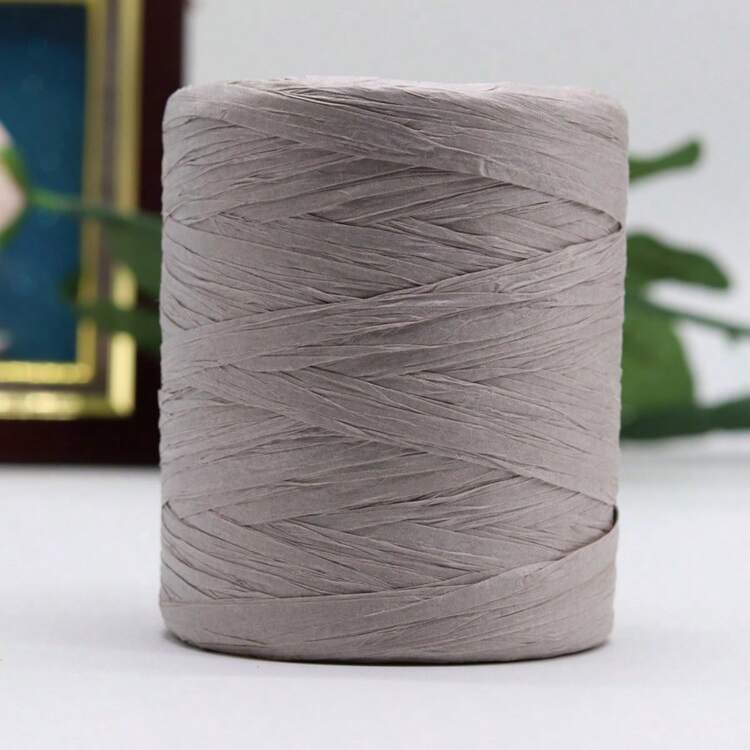 彩色拉菲草纸绳，手工工艺拉菲草纸绳，DIY 礼品包装，编织装饰 - 多色 - 查看 16