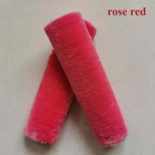 2 包毛绒安全带套 保暖肩带套 人造毛皮汽车用品 毛绒安全带套 适用于男女背包