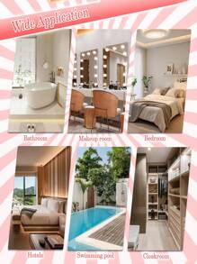 Soporte para secador de pelo y rizador, sin necesidad de perforar, perchero para herramientas de peinado, organizador de secador de baño, material de aluminio espacial, 1 pieza de accesorios de baño - Blanco - Ver 8