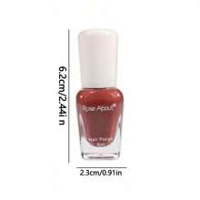 1pc 0.28fl.0z Nail Polish Water-Based Peel Off Nail Polish Odorless Fast-Drying Nail Polish, No Need To Bake, Suitable For Daily Nail Decor, Multicolor Optional, For Daily Use - PinkNude - View 8