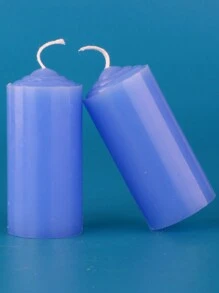 Candles 2, Diameter 3.5 Cm, 7 Cm Long, 8 Hours Thick, Various Colors Of The Candle, White, Red, Black, Holiday Decorations, Power Cut, Lighting, Odorless, Long Time, Burning Halloween, Spooky, Autumn, Festival, Holiday , Winter, Holiday, Festival,Room Decor,Gifts Birthday Graduation - Multicolor - View 16