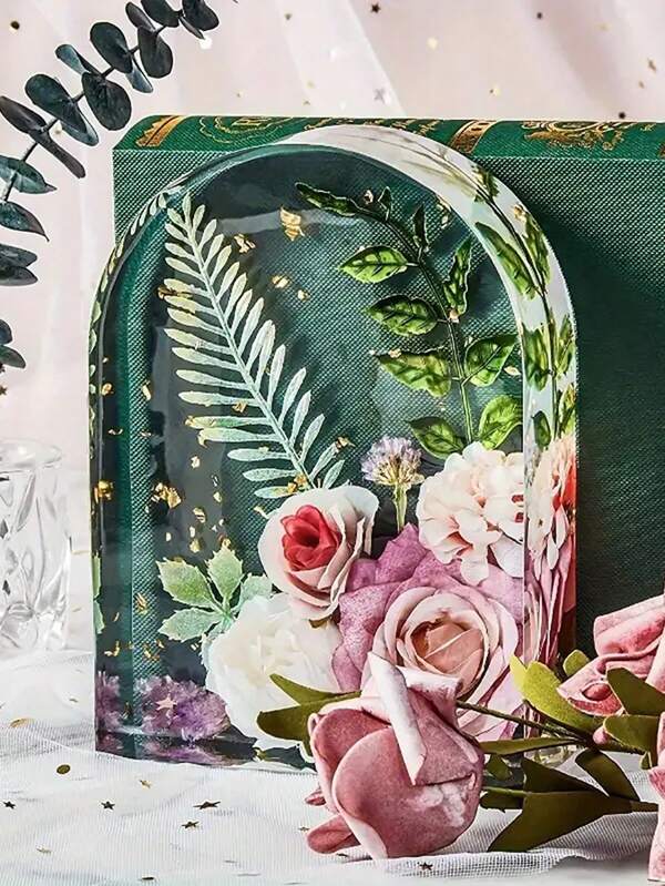 Molde de silicone em forma de arco de 1 unidade, moldes de resina epóxi de camada profunda para preservação de flores, moldes grandes de resina, presentes de dia dos namorados, decoração de casa, casamentos DIY, decoração de dia dos namorados