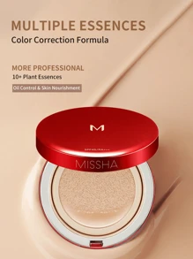 MISSHA Glamour Cushion LSF45 PA+++ | Moisture Fit Foundation, langanhaltend | Koreanisches Cushion Make-up für einen natürlichen Glow & pflegende Hautpflege