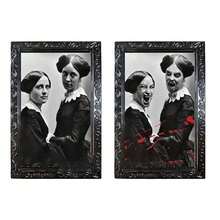 Halloween Decorations 3D Changing Face Moving Picture Frame Portrait Home Outside Horror Scary Wall Props For Halloween Party,Christmas - Halloween 3D Photo Frames - View 10
