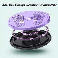 2025 Waistwhisper - Body Shaping Waist Twisting Disc Board, Weight Loss Tummy UK - Purple - View 6