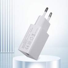 Chargeur USB standard UE, adaptateur de chargeur de téléphone portable, chargeur mural avec prise UE, chargeur super rapide compatible avec , prise de chargeur de voyage, chargeur mural à charge rapide pour bureau, école, dortoir et maison, cadeaux pour la famille, les amis, les enfants, anniversaire, Noël, hiver, convient pour les voyages, le bureau, le dortoir et la maison