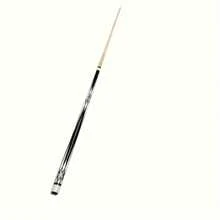 Billiards Cue Adult's Pool Stick Whitewood Rear - White - View 2