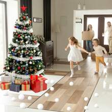 Bộ 20/50 đồ trang trí cây thông Noel Bộ trò chơi ném bóng tuyết trong nhà, Trò chơi ném bóng tuyết tương tác, Đồ chơi tuyết giả chân thực cho kỳ nghỉ đông Giáng sinh 2 inch dành cho trò chơi ném bóng tuyết trong nhà và ngoài trời, Đồ trang trí Giáng sinh, Giáng sinh - trắng - Xem 5