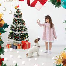 Bộ 20/50 đồ trang trí cây thông Noel Bộ trò chơi ném bóng tuyết trong nhà, Trò chơi ném bóng tuyết tương tác, Đồ chơi tuyết giả chân thực cho kỳ nghỉ đông Giáng sinh 2 inch dành cho trò chơi ném bóng tuyết trong nhà và ngoài trời, Đồ trang trí Giáng sinh, Giáng sinh - trắng - Xem 1