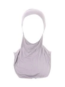 1 件女士纯色无檐小便帽头巾，适合春、夏、秋、冬