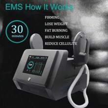 13T EMSzero máquina de formación electromagnética Emslim muscular espinas estilo guerrero de oro negro para la eliminación de grasa Butt Lift salón de uso - Tipo de Enchufe B USA (110-127V) - Ver 1