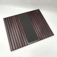 1 pieza Bandeja para apoyabrazos de sofá, soporte portátil para tazas de la bandeja del apoyabrazos del sofá para bocadillos, bebidas y control remoto, regalo de Navidad - Marrón - Ver 8