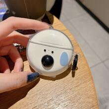 Earphone Cases Compatible With Huawei FreeBuds SE 2 4 5 5i Compatible With LP40 Pro HT38 Compatible With OPPO Enco Air 3 2 1 3i 2i R3 R2 With Keychain Protective Cover Headphone Accessories Protective Box - Clear - View 5