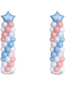 Extendable Balloon Column Stand Stick For Birthday Wedding Party Balloon Decor, Retractable Balloon Arch Pole Kit, Balloon Holder - White - View 9