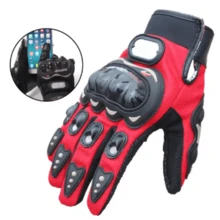 Guantes Térmicos Para Hombre y Mujer, Manoplas Térmicas para Moto, Conducir, Deportes Cruzados, Scooter Guantes de seguridad GUANGTIAN CHEN  SHOP - Negro - Ver 4