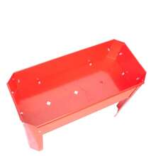 Mini Elevated Garden Bed, Metal Elevated Outdoor Flowerpot Box, Suitable For Backyard And Terrace, Large Flowerpot, Suitable For Vegetable And Flower - Red - View 6